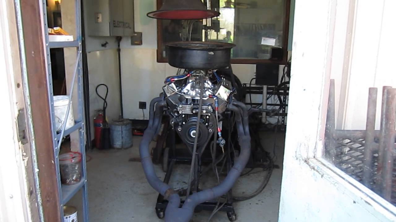 358 dyno run SBC engine for sale 400 torque / 375 hp - YouTube