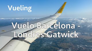 ✈️ Vuelo desde Barcelona a Londres con Vueling: nuestra experiencia completa (Airbus A320)