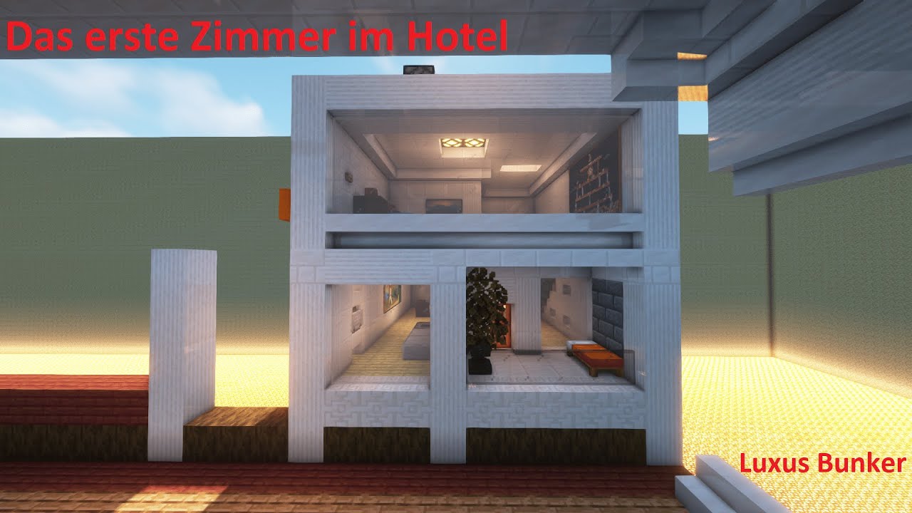 Das erste Zimmer im Hotel ¦ Luxus-Bunker