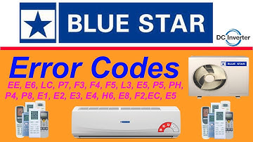 Blue Star Air Conditioner All Error Codes And Solution Troubleshooting Urdu/Hindi