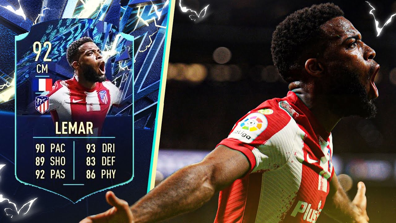 Insane Position Change!! 🇫🇷 92 TOTS Moments Thomas Lemar Player Review! FIFA 22 Ultimate Team