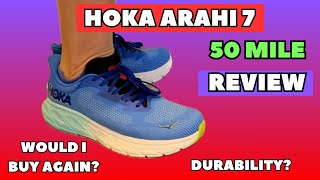 HOKA ARAHI 7 REVIEW | Would I Buy This Stability Shoe Again? | #hoka #arahi #stability #runningshoes