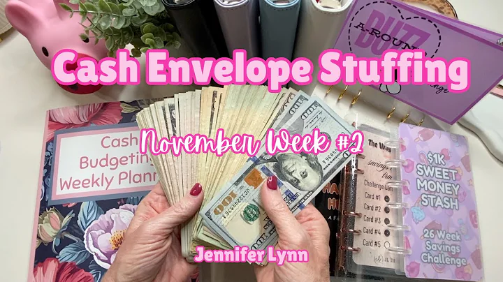Budget With Me 💛 November Week 2 Cash Stuffing | Cash Envelopes + Savings Challenges 💵