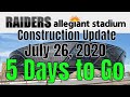 Las Vegas Raiders Allegiant Stadium Construction Update 07 26 2020