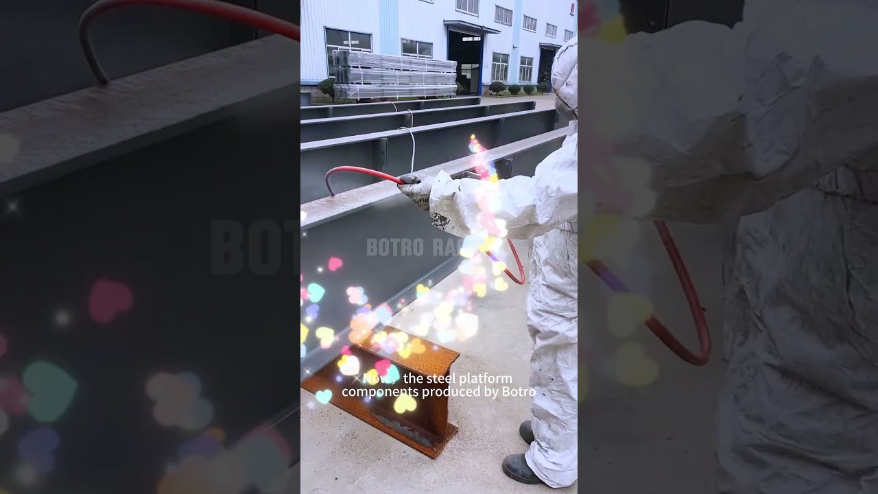 The steel platform components will be shipped to Thailand 