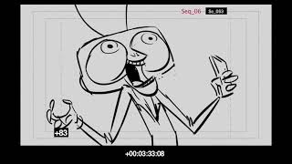 ArtStation - Storyboard Animatics - Nickelodeon Animation Studio - Monsters  vs Aliens