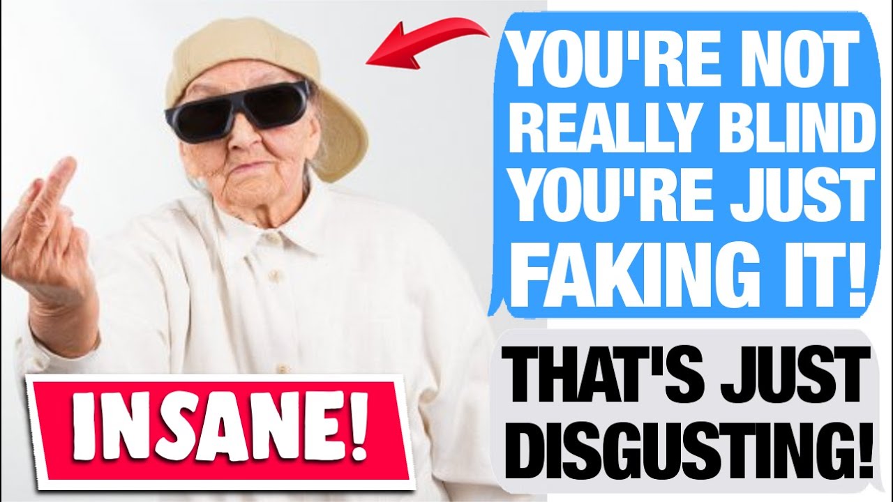 r/EntitledParents - KAREN STEALS MY WALKING CANE! HELP! - YouTube