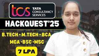 TCS Hackquest 2025 😱 | COMPLETE Preparation Roadmap