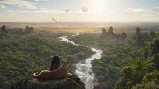 High above