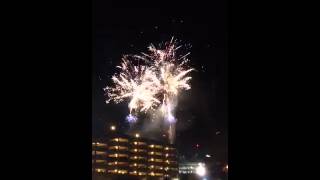 Akron italian Festival fireworks finale