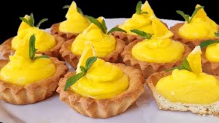 Delicious mini tarts recipe. Tartlets. tart recipe. desserts to make at home.