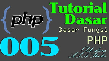 PHP Dasar Video Tutorial 005  Fungsi Matematik