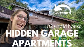 (ep 3) Our 123 Yr-Old Home Came with NOT ONE-BUT TWO Forgotten Garage Apartments!