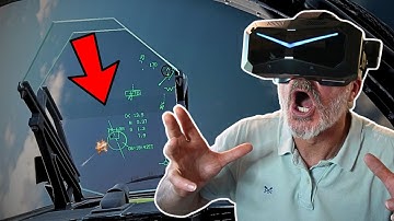Echte gevechtspiloot vecht met MiG in waanzinnige VR | NIEUW Pimax Crystal Super