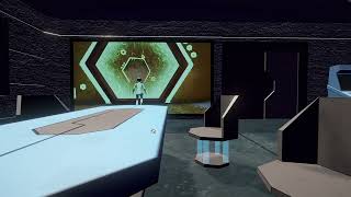 Video Playing on Wall in Copernicus - WebGL - MHS 2