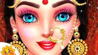 Indian engagement for bride and groom || girls dressup || new game || @StylishGamerr #gaming screenshot 4