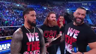 SmackDown - 28.10.2022 *The Bloodline*-*Sami Zayn*-*Roman Reigns* (FullSegment)