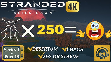 Stranded Alien Dawn (Early Access) in 4K - Desertum - Gameplay Walkthrough Part 19 (S1)