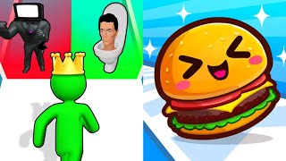 Giant Rush VS Food Run Max Level Unlocked SpeedRun Gameplay Android,ios screenshot 5