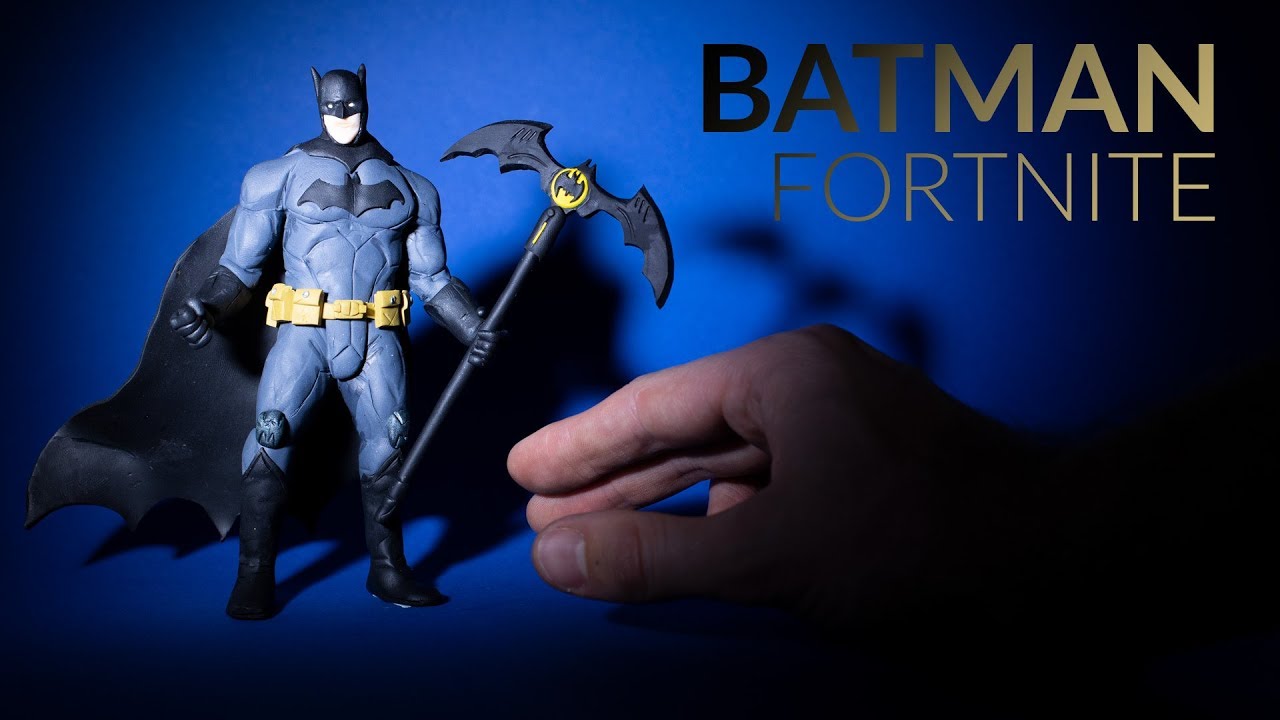 Building BATMAN with CLAY (Fortnite Battle Royale – Comic Book Outfit) -  YouTube