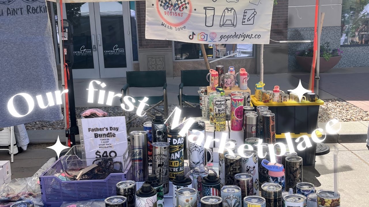 Day 1 or preparing for our first small business market place