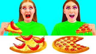 Tantangan Dekorasi Pizza | Perang Lelucon PaRaRa Challenge