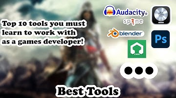 10 TOOLS YOU ABSOLUTLY SHOULD HAVE AS A GAMES DEVELOPER: tools you will need as a games developer!