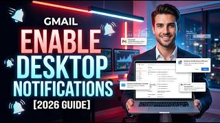How to Enable Gmail Desktop Notifications [2026 Full Guide]