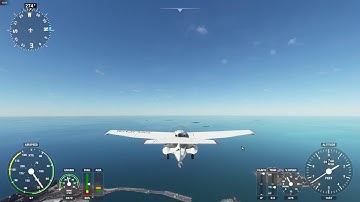 [MSFS 2020] Fly around Key West and land on water