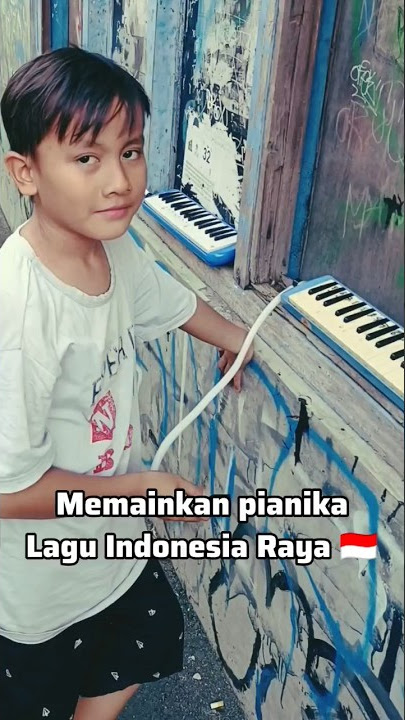 Memainkan Pianika Lagu Indonesia Raya 🇮🇩🇮🇩🇮🇩 #Shorts
