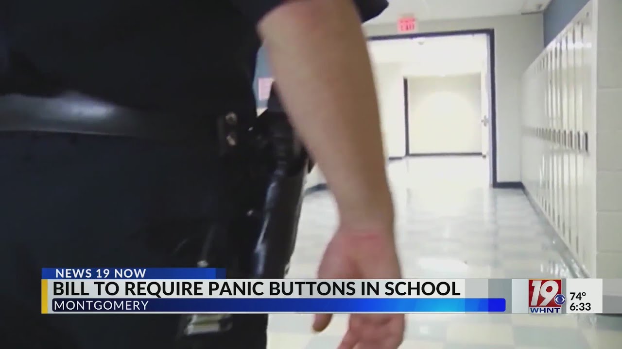 Bill to Require Panic Buttons in Schools | March 25, 2025 | News 19 at ...