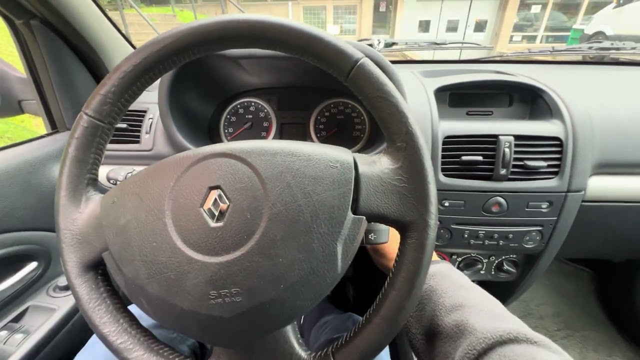 Renault clio airbag fel.