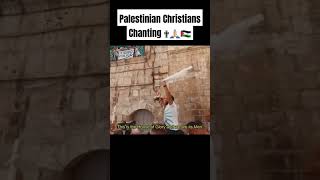 Palestinian Christians Chanting ✝️ Resimi