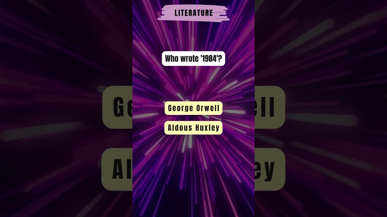 Can You Answer This Literature Question? 🤔 [Most People Get It Wrong!] 