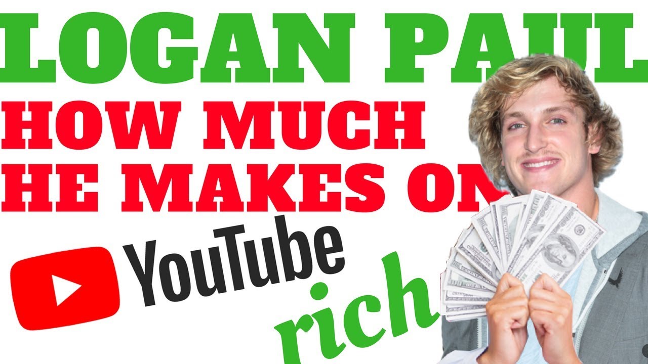 how much money does logan make on youtube
