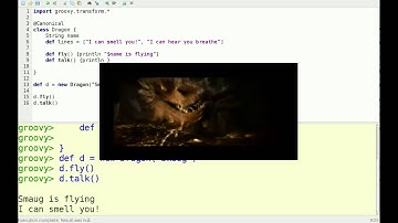 Learning Groovy Episode 3: Smaug the Dragon