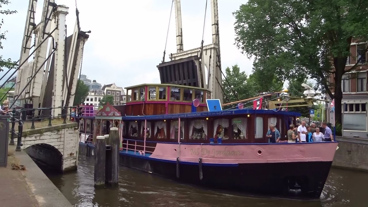 MS De Jordaan - Amsterdam Amstel Vaart - YouTube