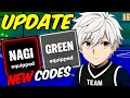 NEW NAGI STYLE + CODES! CHROLLO GREEN BACK | Basketball Zero