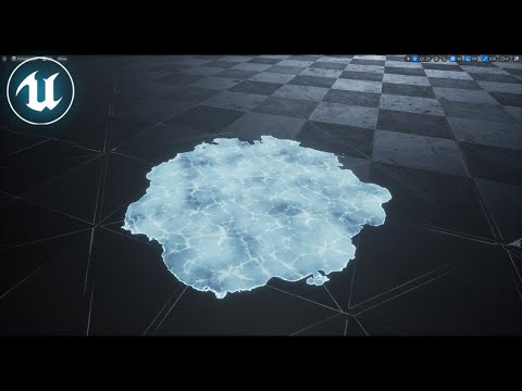 原神の凍結マテリアル作ってみた【UE5/Niagara】