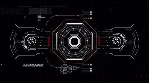 Data HUD Interface Stock Motion Graphics