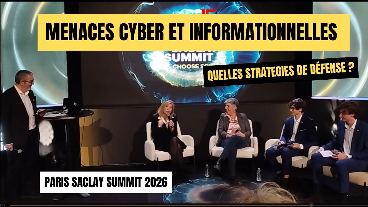 Guerre invisible : stratégies de défense face aux menaces cyber et informationnelles - Paris-Saclay