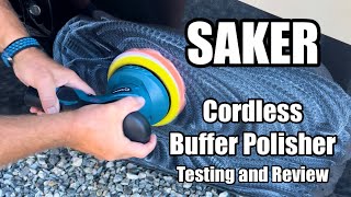 Saker Cordless Buffer Polisher Product Review