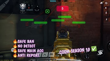 CHEAT MOD MENU CALL OF DUTY MOBILE SEASON 10 ANTI BANNED | CHEAT CODM TERBARU 2025