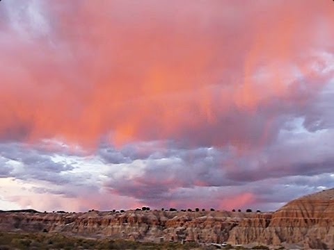 Red Rain in the Desert (Virga)