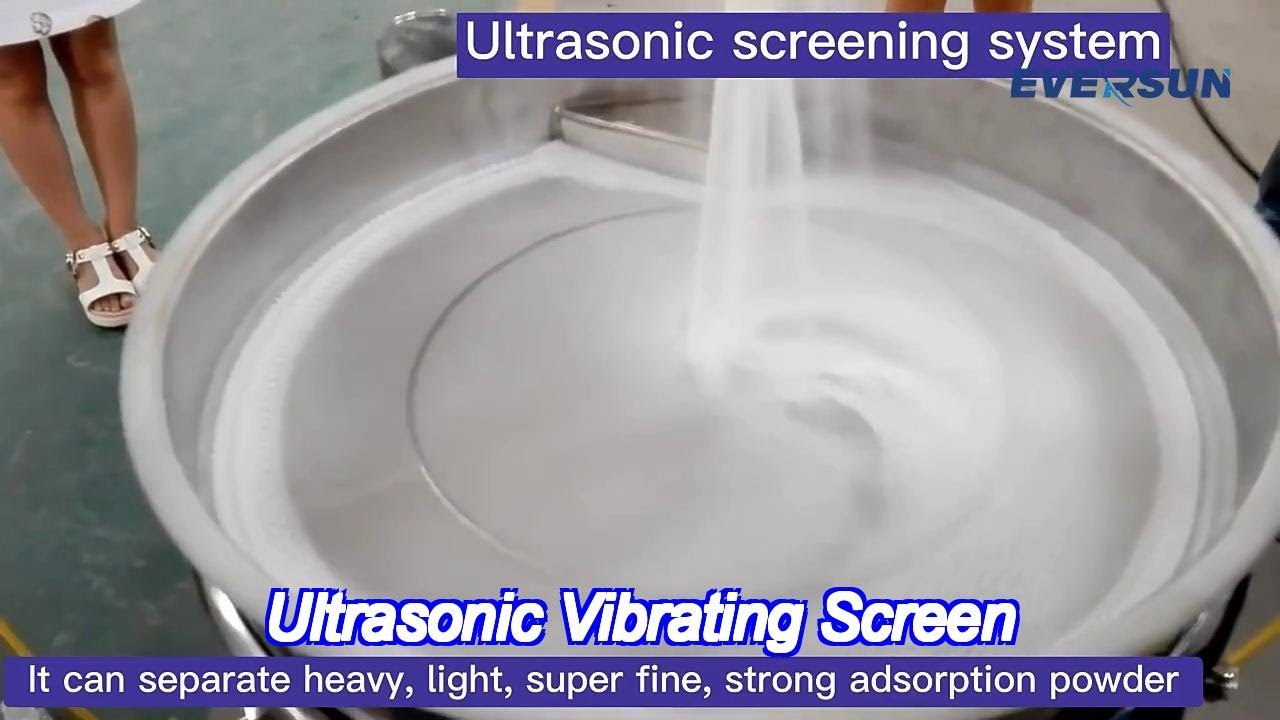 Diameter 1000Mm Graphite Screening Ultrasonic Vibro Sifter