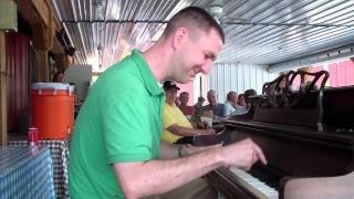 Russell Wilson WHEN THE SAINTS GO MARCHING IN | CPRF | June 22 2013 | street piano chords