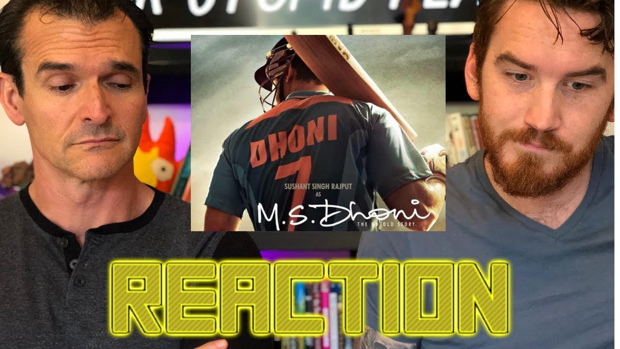 M.S. DHONI - The Untold Story - Trailer REACTION!!