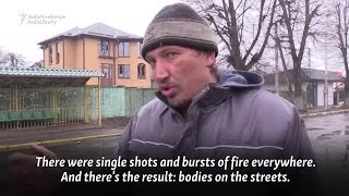 ''They Killed People Systematically': Bucha Residents Allege War Crimes By Expelled Russian Forces