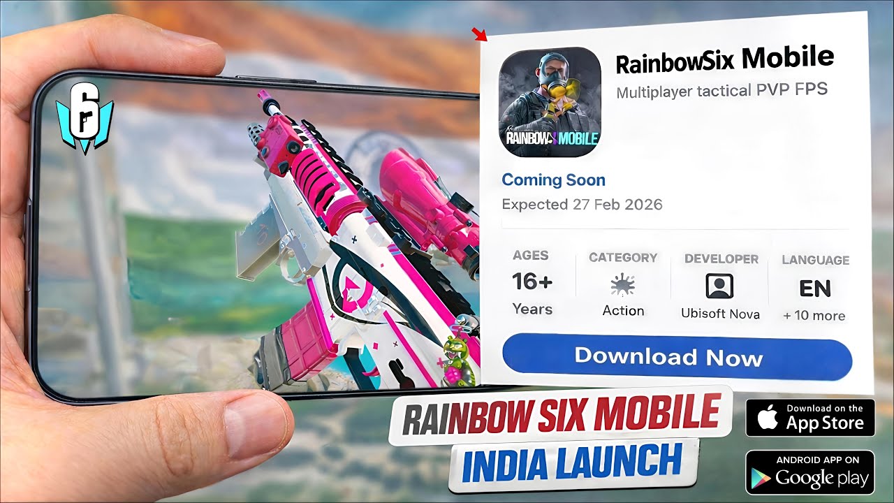 Indian R6 Servers Rainbow Six Mobile Mumbai Server Grind Started 🔥 Finally Global Launch ...