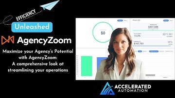 Agency Zoom- Insurance Agency CRM - Streamline and Organize Sales Pipelines
